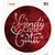 Candy Cane Cutie Wholesale Novelty Circle Sticker Decal