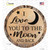 Moon And Back Wholesale Novelty Circle Sticker Decal