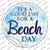 Beach Day Wholesale Novelty Circle Sticker Decal