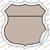 Tan Wholesale Novelty Highway Shield Sticker Decal