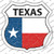 Texas Flag Wholesale Novelty Highway Shield Sticker Decal
