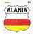 Alania Flag Wholesale Novelty Highway Shield Sticker Decal