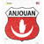 Anjouan Flag Wholesale Novelty Highway Shield Sticker Decal