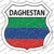 Dagestan Flag Wholesale Novelty Highway Shield Sticker Decal