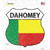 Dahomey Flag Wholesale Novelty Highway Shield Sticker Decal