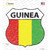 Guinea Flag Wholesale Novelty Highway Shield Sticker Decal