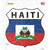 Haiti Flag Wholesale Novelty Highway Shield Sticker Decal