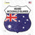 Heard McDonald Islands Flag Wholesale Novelty Highway Shield Sticker Decal