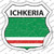 Ichkeria Flag Wholesale Novelty Highway Shield Sticker Decal