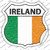 Ireland Flag Wholesale Novelty Highway Shield Sticker Decal