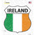 Ireland Flag Wholesale Novelty Highway Shield Sticker Decal