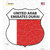 United Arab Emirates Dubai Flag Wholesale Novelty Highway Shield Sticker Decal