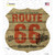 Route 66 Wood Effect Wholesale Novelty Highway Shield Sticker Decal