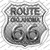 Route 66 Diamond Oklahoma Wholesale Novelty Highway Shield Sticker Decal