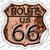 Route 66 Rusty Wholesale Novelty Highway Shield Sticker Decal