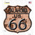 Oklahoma Route 66 Rusty Wholesale Novelty Highway Shield Sticker Decal