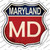 Maryland Wholesale Novelty Highway Shield Sticker Decal