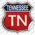 Tennessee Wholesale Novelty Highway Shield Sticker Decal