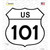 US Highway 101 Wholesale Novelty Highway Shield Sticker Decal