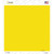Yellow Solid Wholesale Novelty Square Sticker Decal