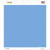 Light Blue Solid Wholesale Novelty Square Sticker Decal