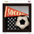 Soccer Wholesale Novelty Square Sticker Decal