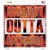 Straight Outta Baltimore City Wholesale Novelty Square Sticker Decal