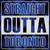 Straight Outta Toronto Wholesale Novelty Square Sticker Decal