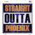 Straight Outta Phoenix Wholesale Novelty Square Sticker Decal