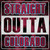 Straight Outta Colorado City Wholesale Novelty Square Sticker Decal