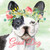 French Bulldog Good Dog Wholesale Novelty Square Sticker Decal