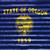 Oregon Flag Corrugated Effect Wholesale Novelty Square Sticker Decal