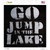 Go Jump in the Lake Wholesale Novelty Square Sticker Decal