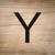 Y Letter Tile Wholesale Novelty Square Sticker Decal