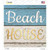 Beach House Wholesale Novelty Square Sticker Decal