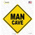 Man Cave Wholesale Novelty Diamond Sticker Decal