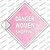 Danger Women Shopping Wholesale Novelty Diamond Sticker Decal