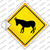 Donkey Wholesale Novelty Diamond Sticker Decal