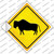 Buffalo Wholesale Novelty Diamond Sticker Decal