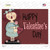 Happy Valentines Day Red Wholesale Novelty Rectangle Sticker Decal