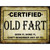 Certified Old Fart Wholesale Novelty Rectangle Sticker Decal