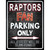 Raptors Wholesale Novelty Rectangle Sticker Decal