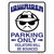 Lower Rider Parking Wholesale Novelty Rectangle Sticker Decal