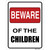 Beware Of Children Wholesale Novelty Rectangle Sticker Decal