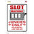 Slot Machine Junkies Only Wholesale Novelty Rectangle Sticker Decal
