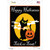 Happy Halloween Black Cat Wholesale Novelty Rectangle Sticker Decal