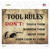 Tool Rules Wholesale Novelty Rectangle Sticker Decal