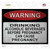 Warning Drinking Wholesale Novelty Rectangle Sticker Decal