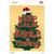 Santa Is Coming Wholesale Novelty Rectangle Sticker Decal