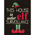 Under Elf Surveillance Wholesale Novelty Rectangle Sticker Decal